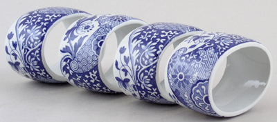 Napkin Rings Set of Four c1970s